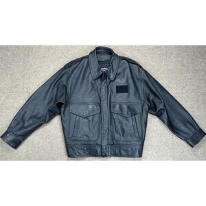 Gibson &‎ Barnes Expressjet Vtg Men's Skyliner Flight Jacket With Liner Size 42R